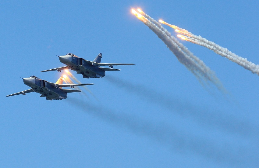 В Калининградской области лётчики Балтфлота отработали нанесение удара по объектам противника 